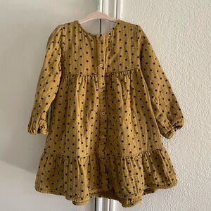 Polka Dot Long Sleeve Zara toddler dress
